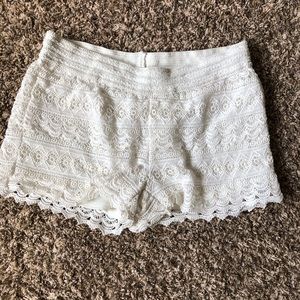 Lace shorts